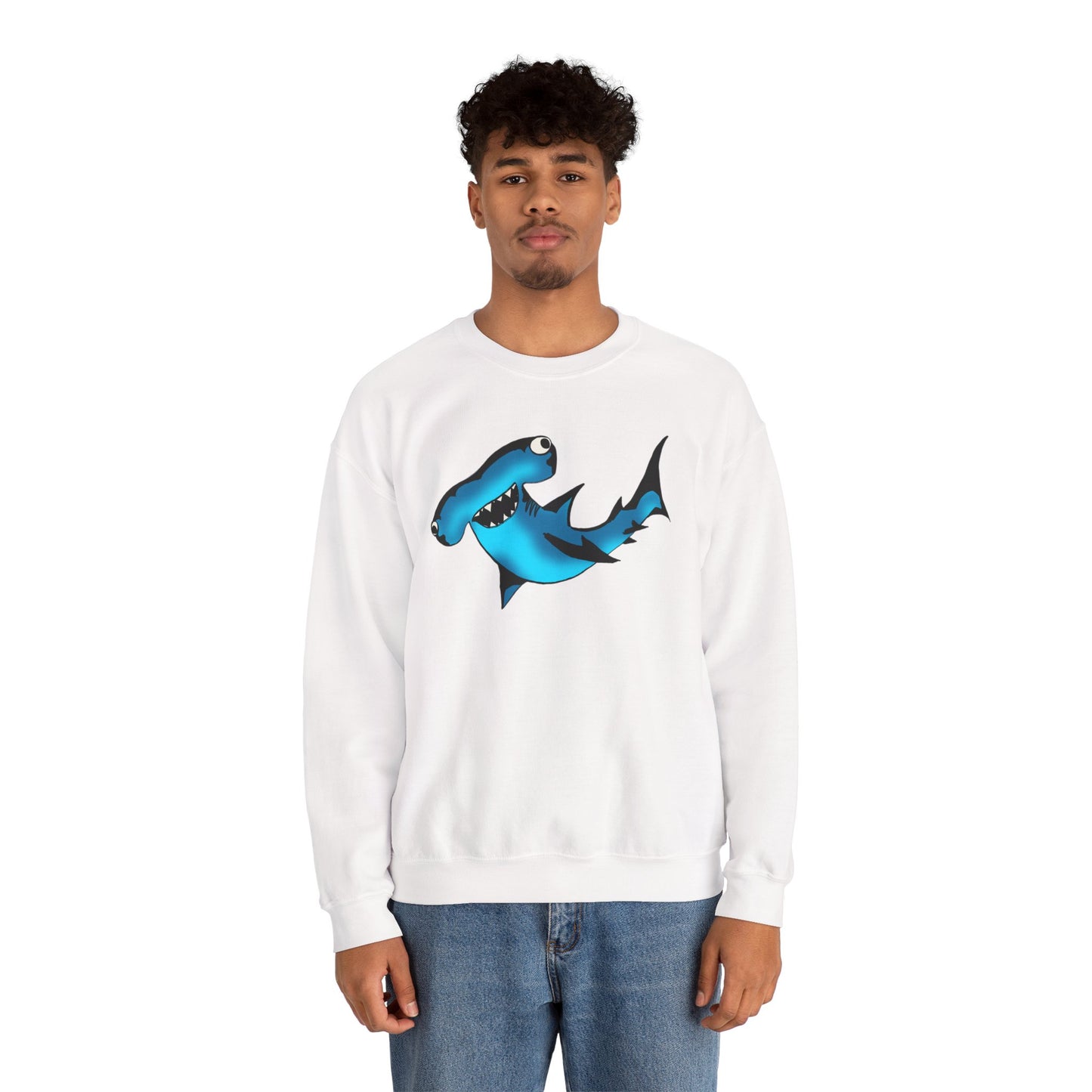 Harley Hammerhead Cute Shark Graphic Unisex Sweatshirt