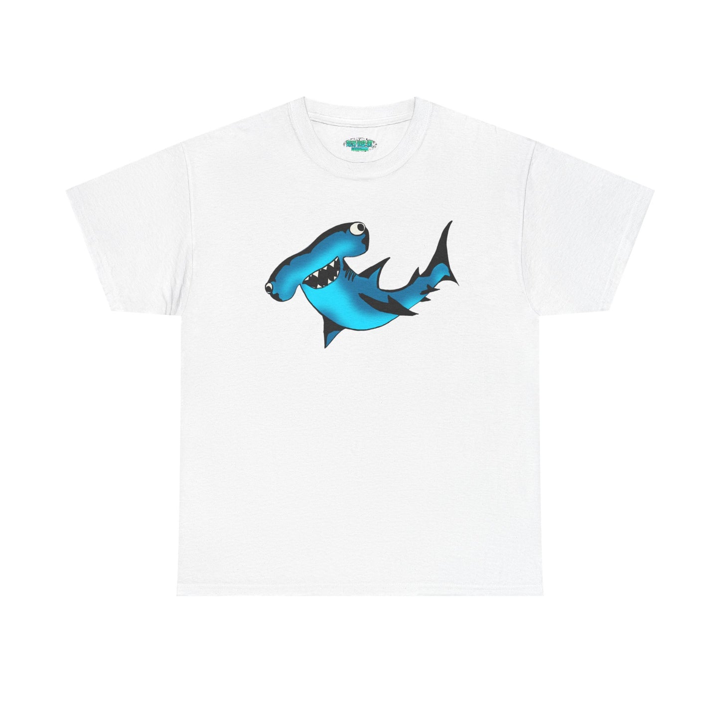 Funny Shark Unisex Heavy Cotton Tee - Perfect Summer Casual Wear