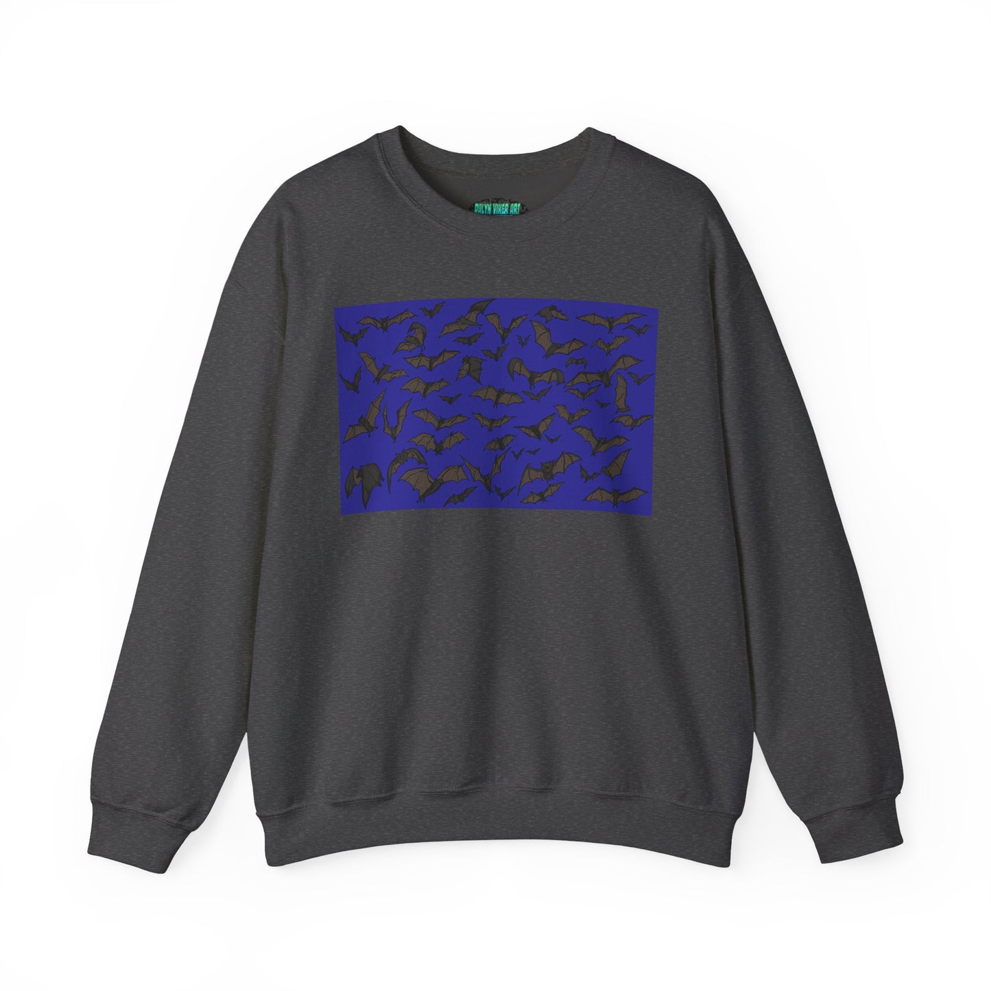 Stylish Bats Unisex Crewneck Sweatshirt with Abstract Design