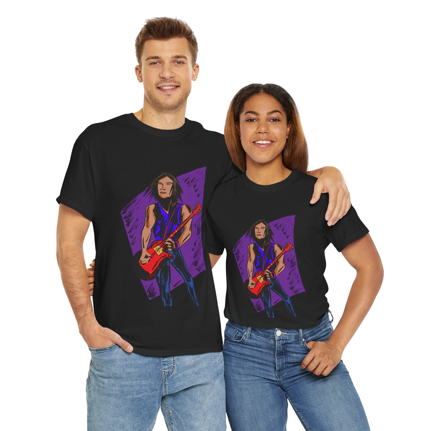 Rockstar Graphic Tee, Music Lover Shirt, Unisex Cotton T-Shirt, Gift for Musicians, Festival Outfit