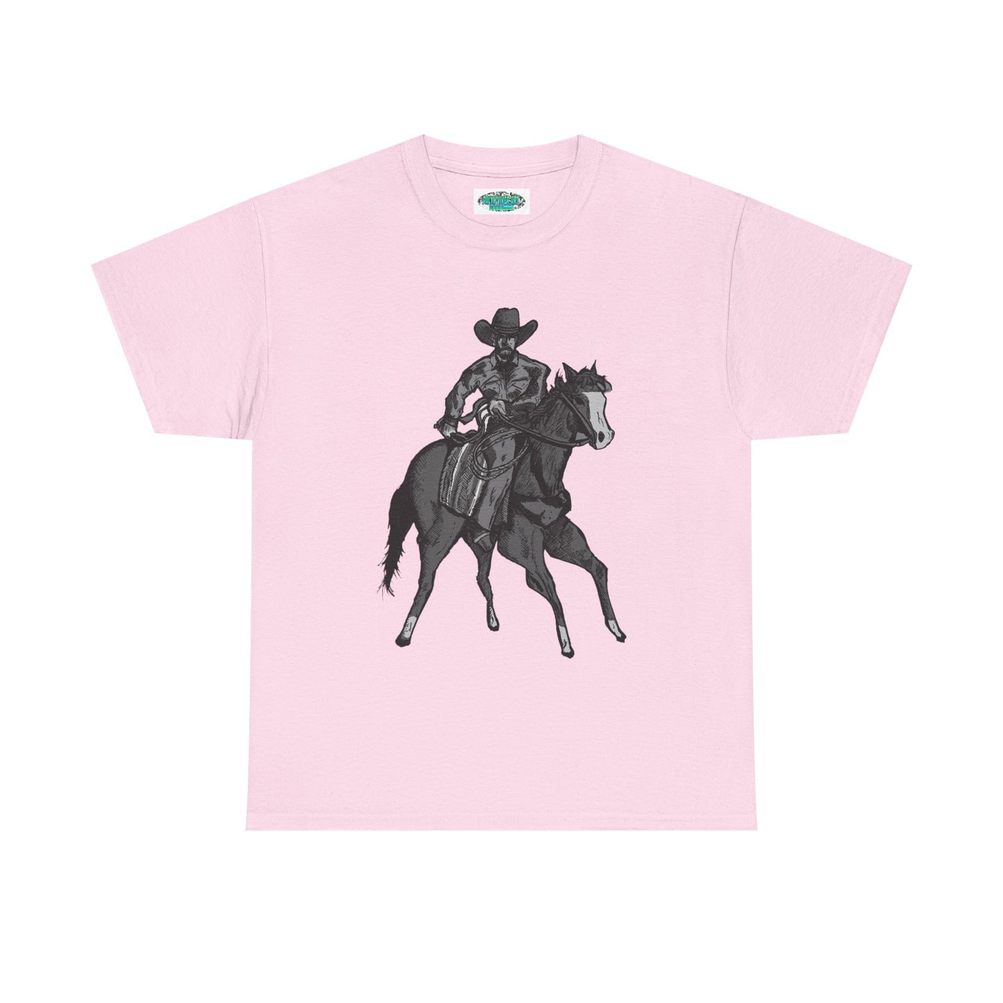 Cowboy on Horseback T‑Shirt — Vintage Western Rodeo Tee