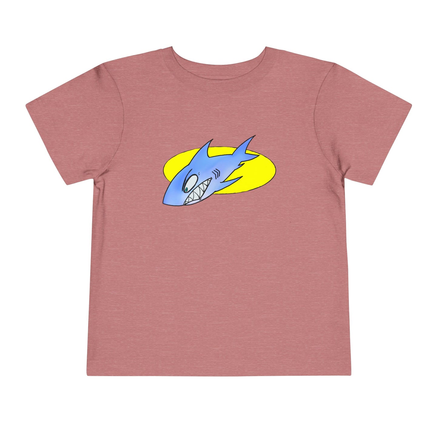Toddler Shark Tee — Cute Blue Shark Graphic Kids Shirt