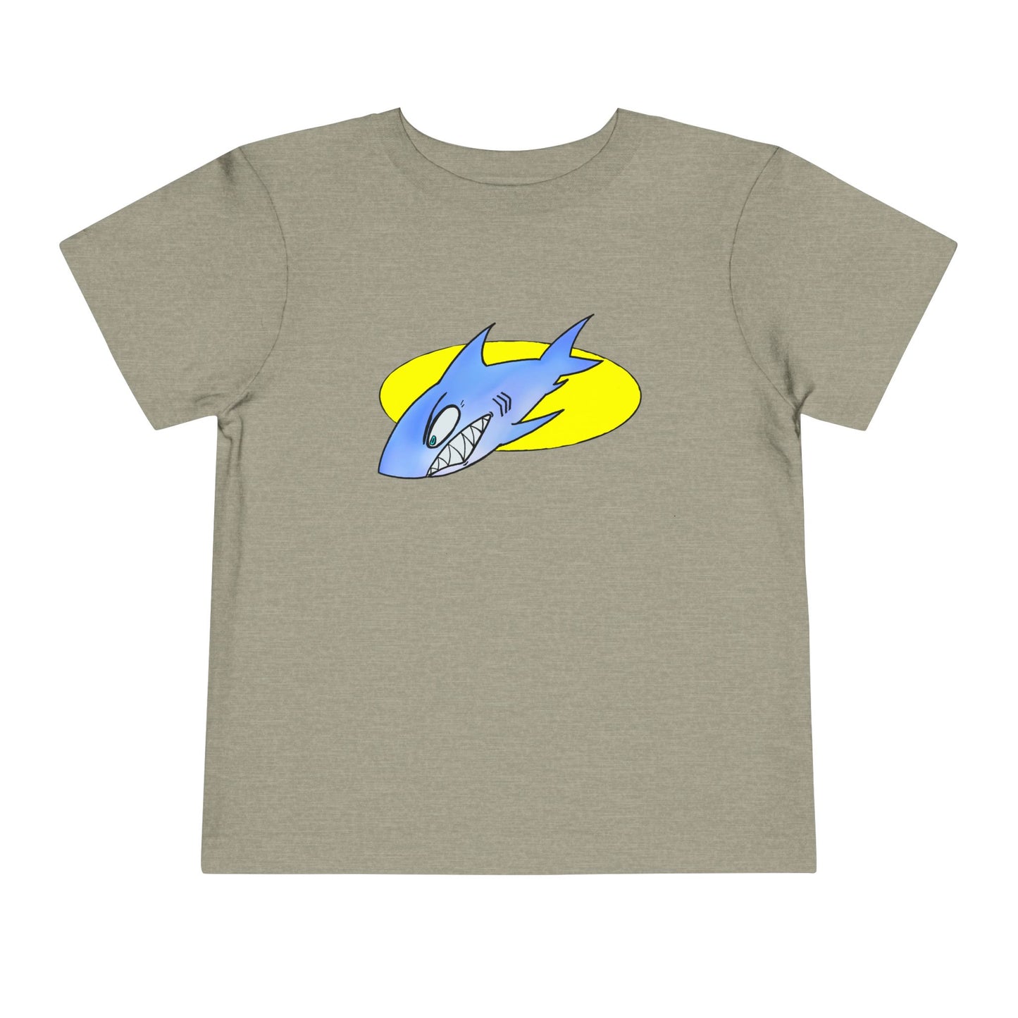 Toddler Shark Tee — Cute Blue Shark Graphic Kids Shirt