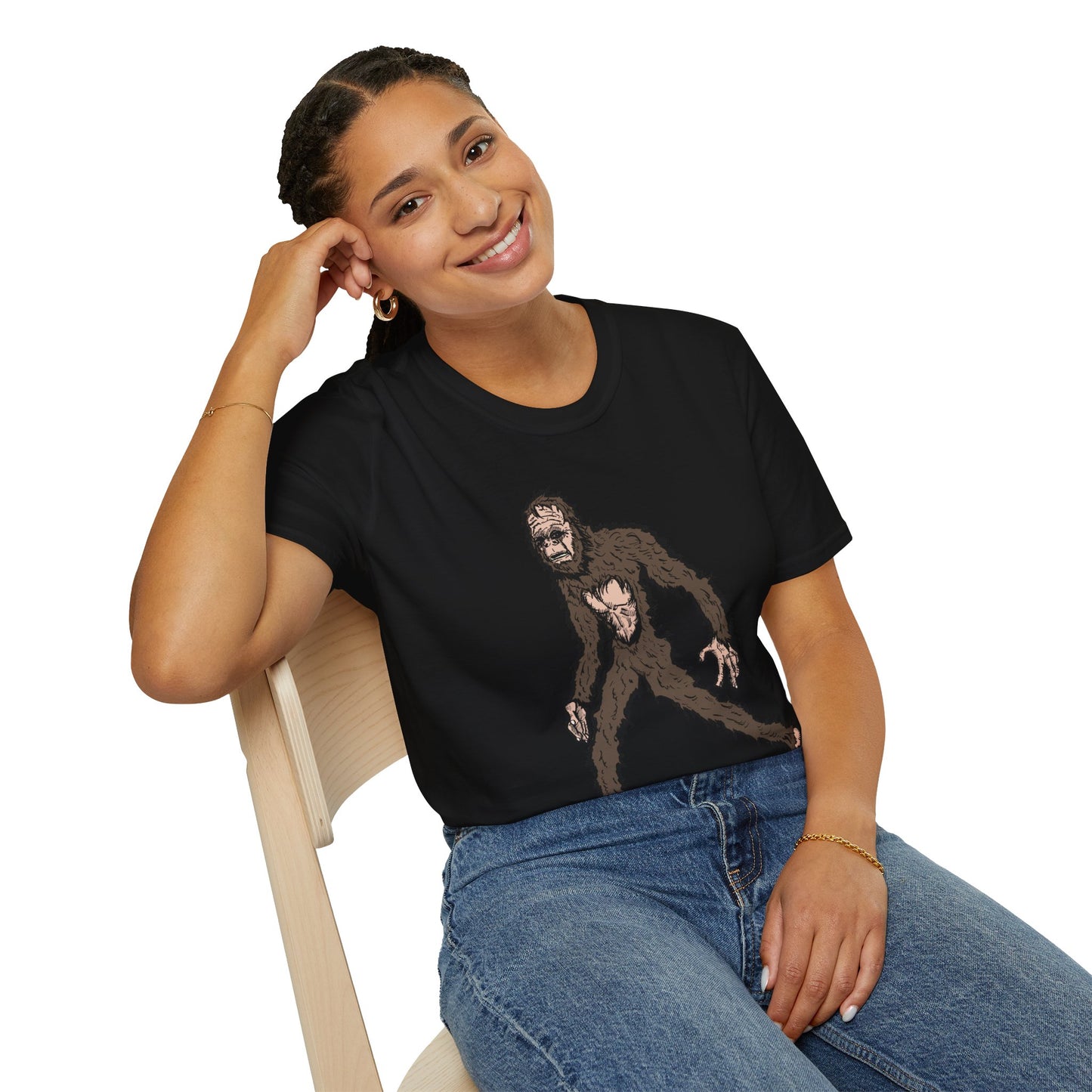 Bigfoot Stroll Unisex Softstyle T-Shirt