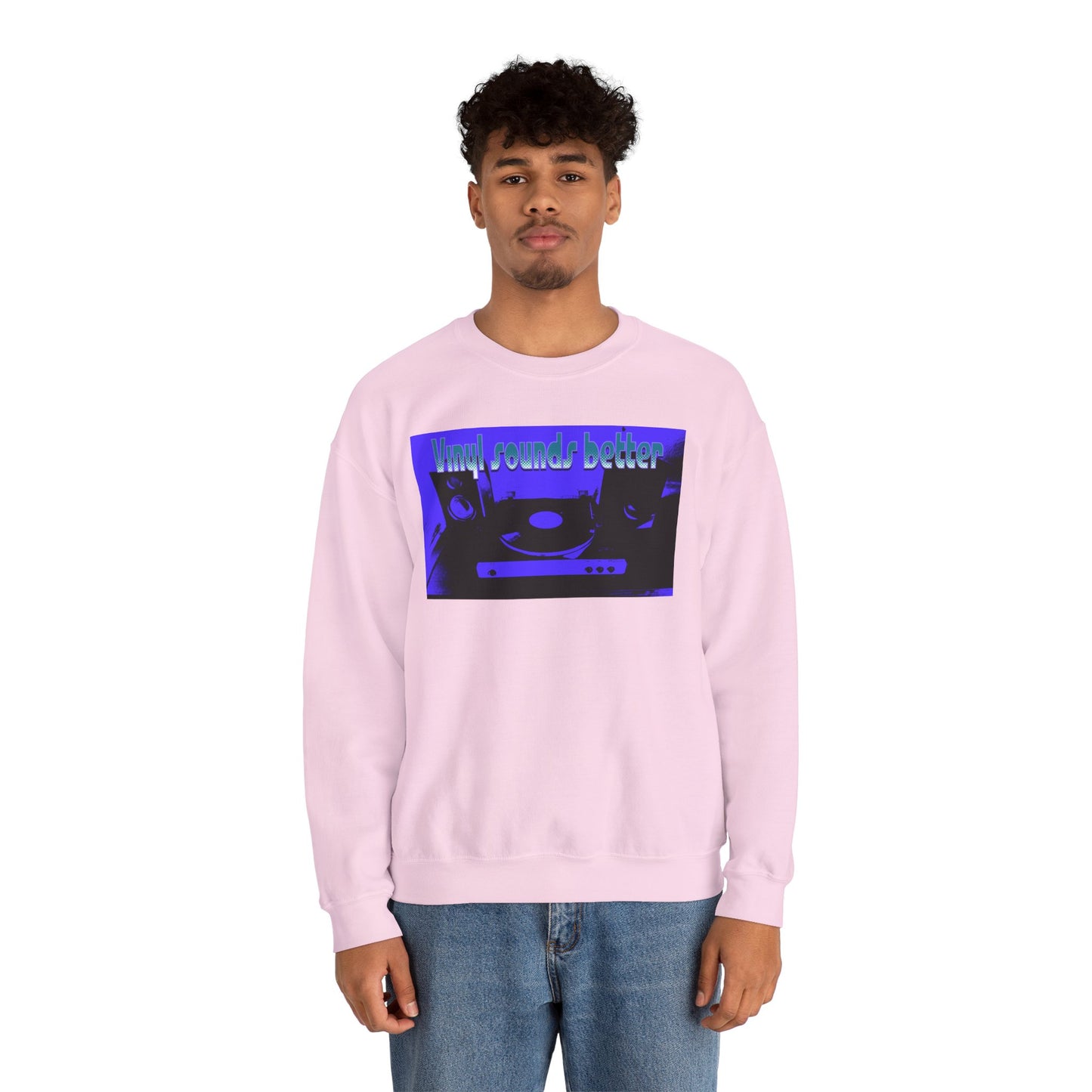 Vinyl Sounds Better Crewneck Sweatshirt