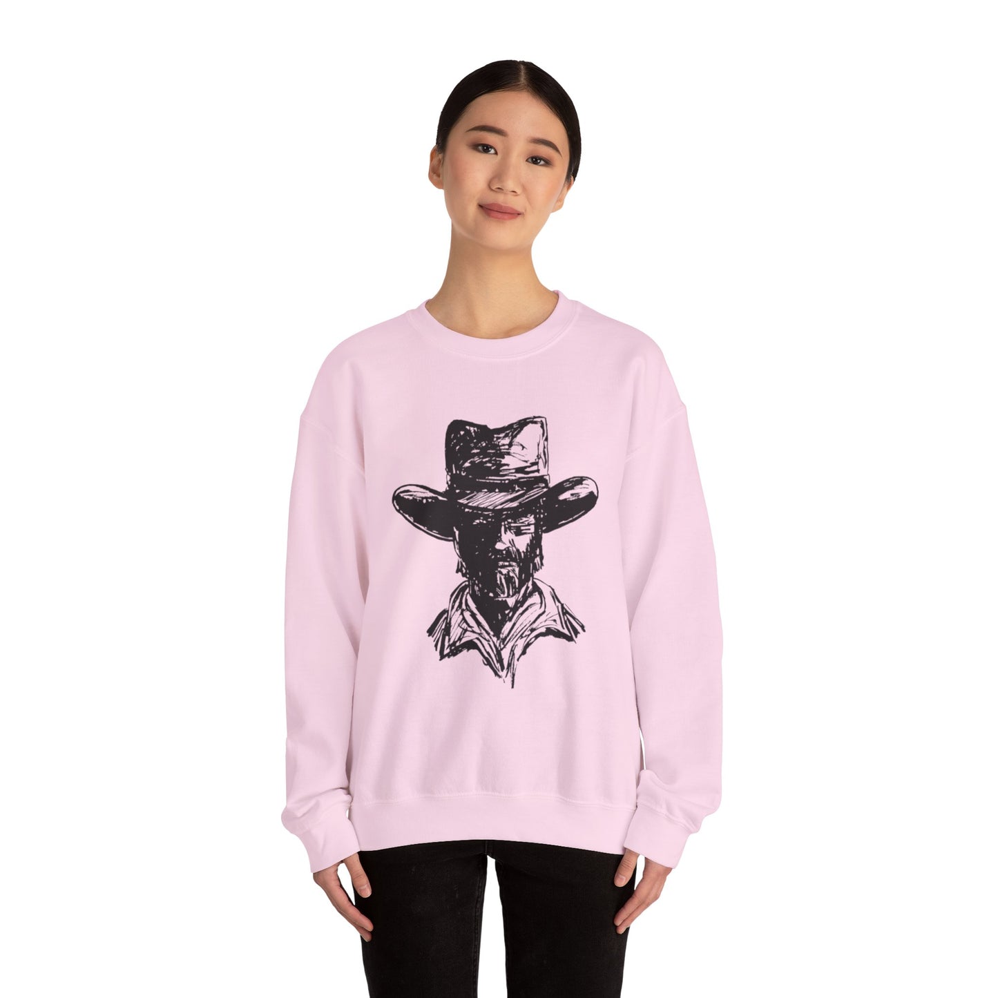 Cowboy Graphic Crewneck Sweatshirt