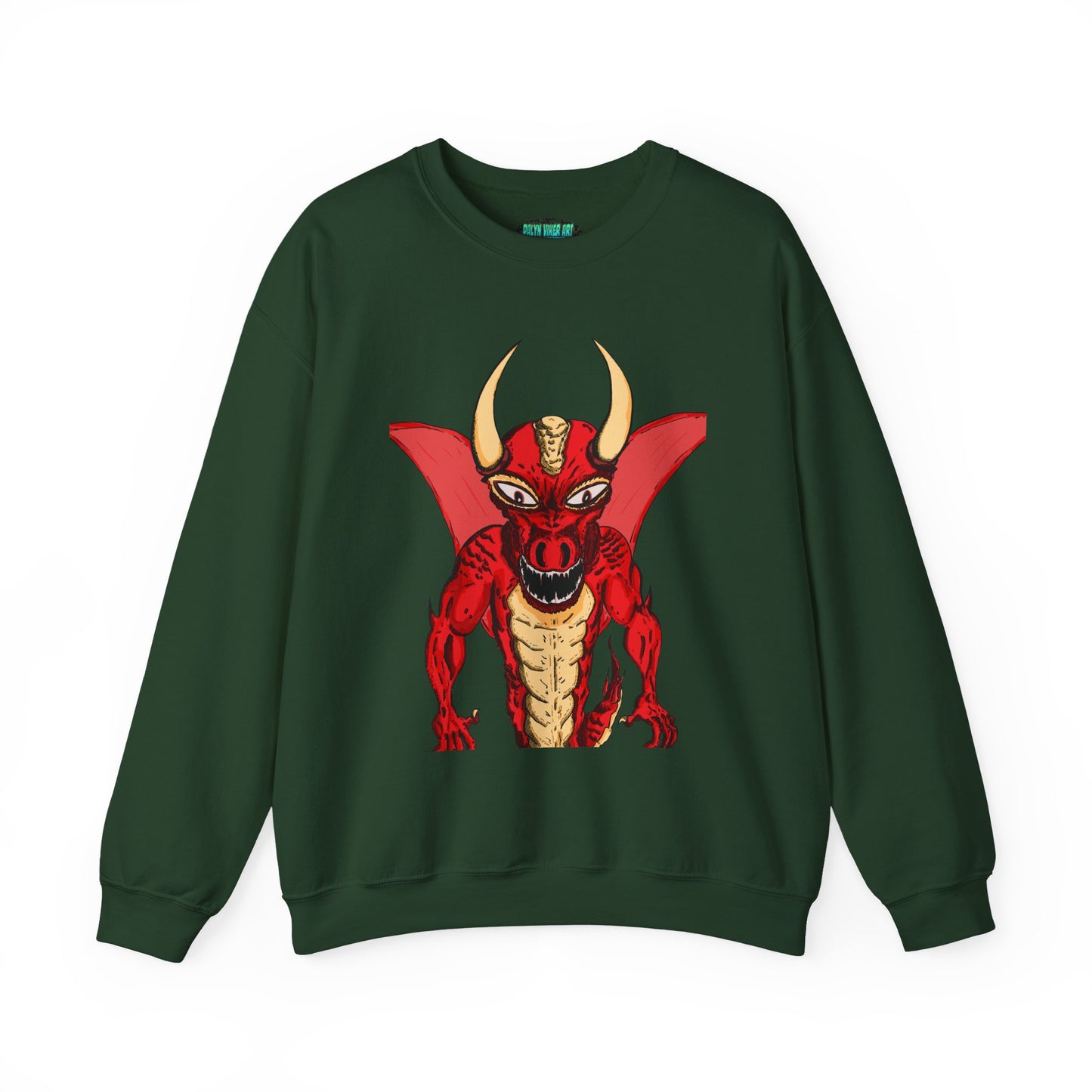 Fierce Dragon Unisex Crewneck Sweatshirt