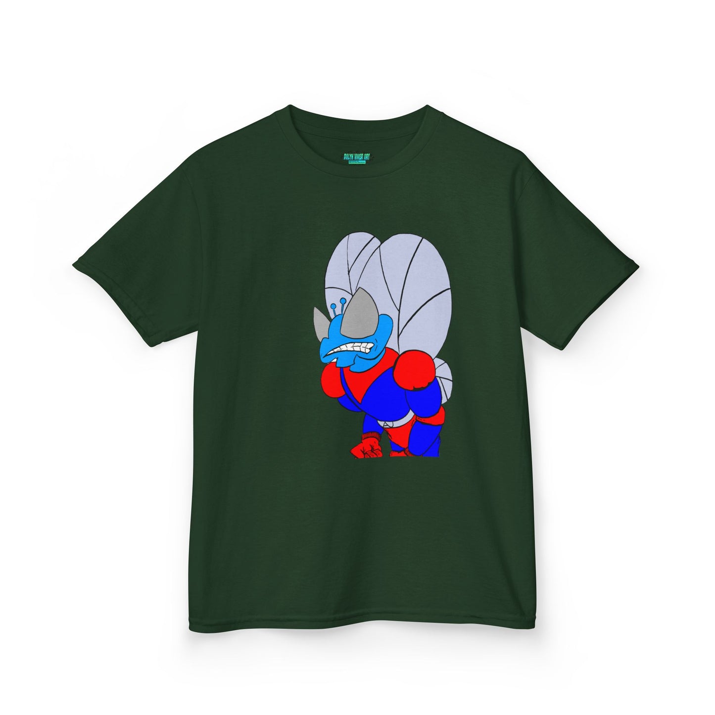 The Astound Astro-Fly - Ready for the Next Case - Playful Cartoon Kids Tee - Fun and Colorful Design