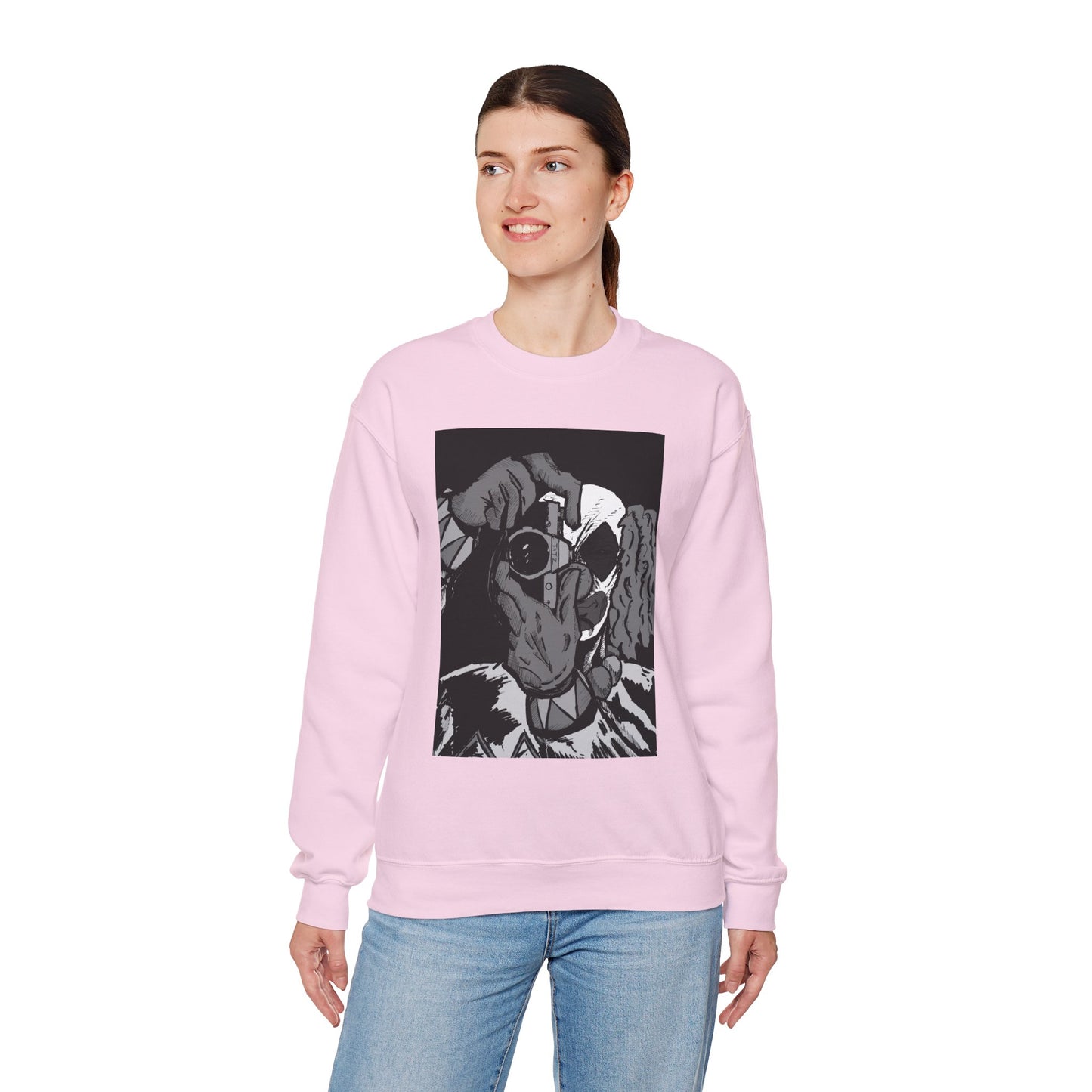Blasto the Clown Retro Homage Photographer Sweatshirt