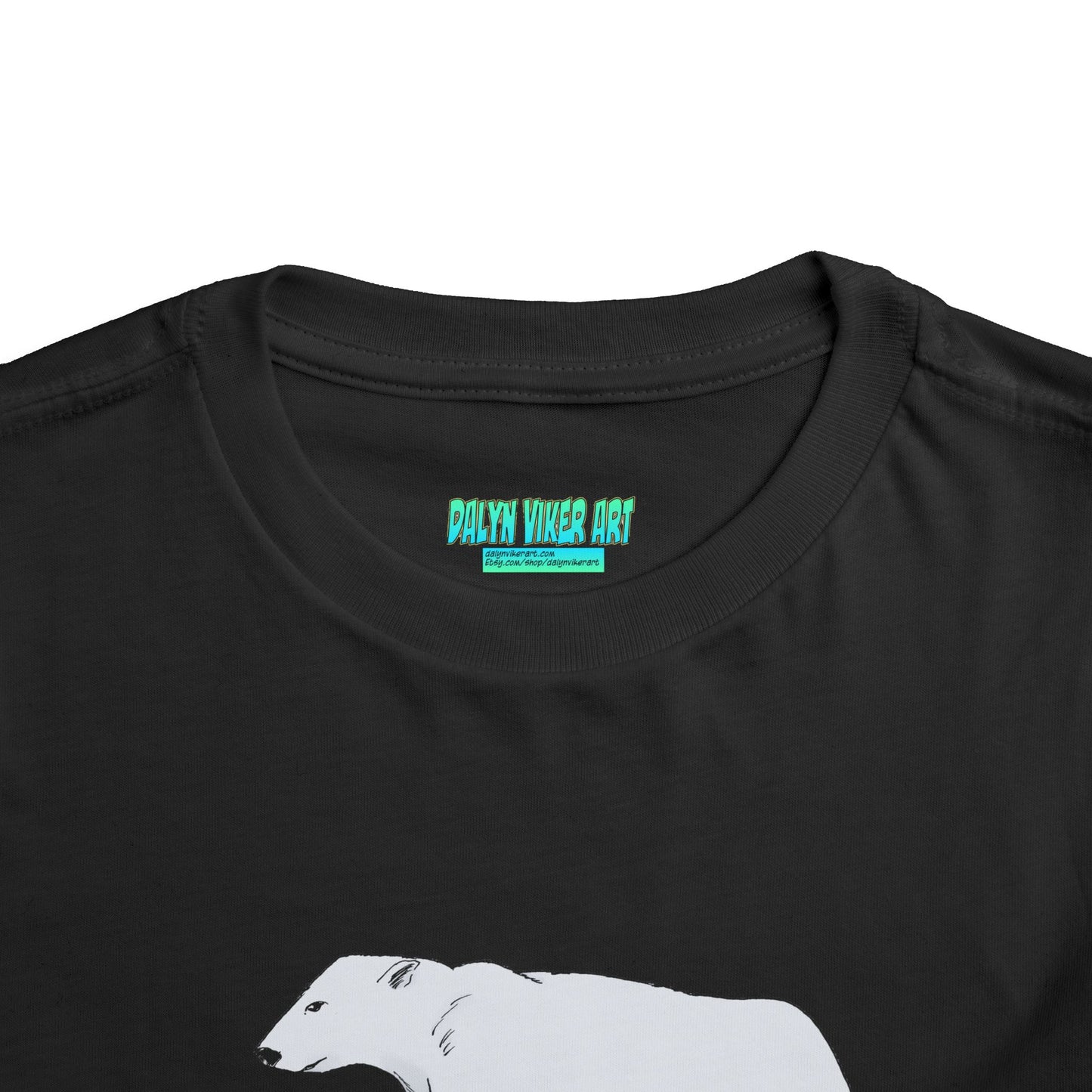 Polar Bear Toddler Tee — Cute Arctic Animal Shirt for Kids