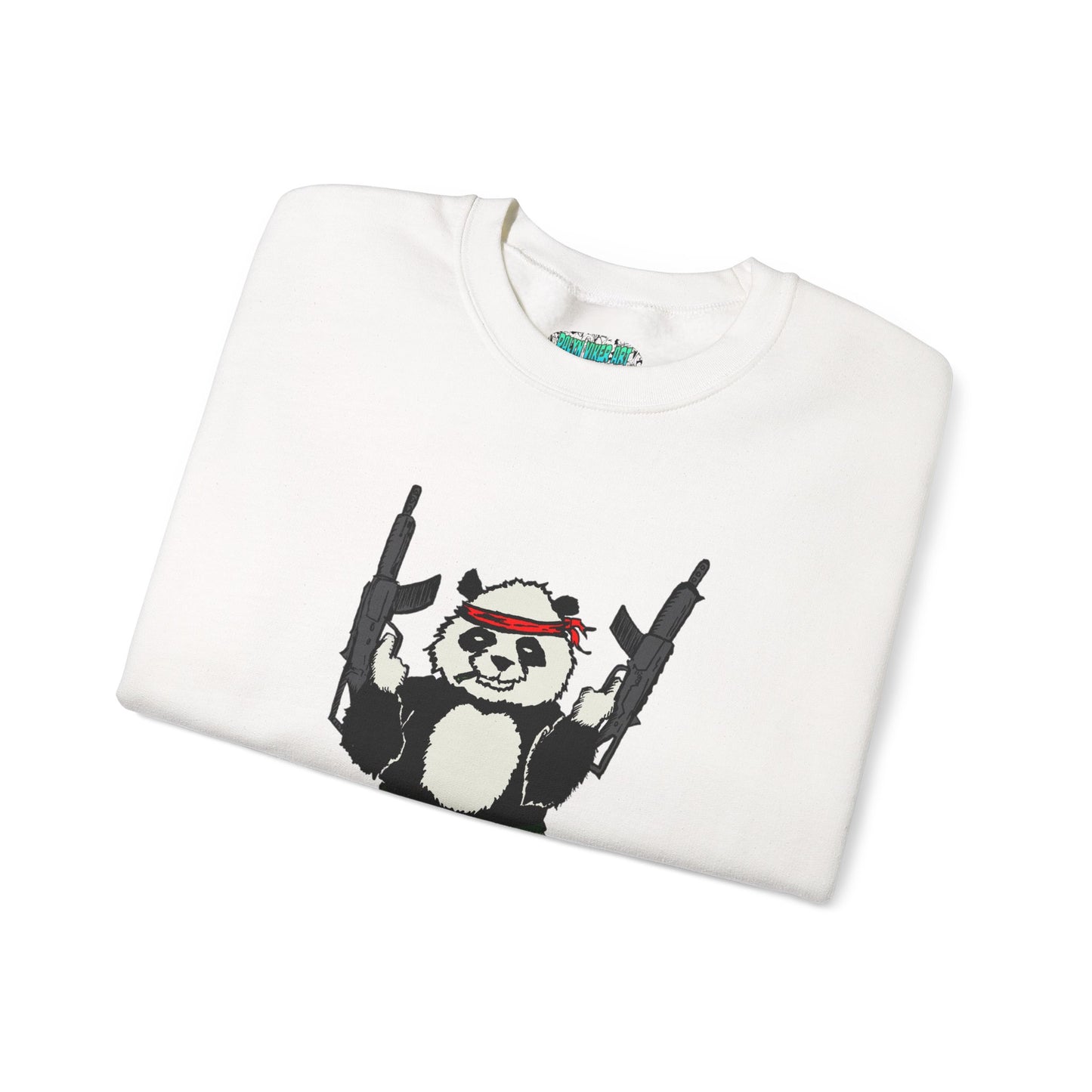Panda Guns Crewneck Sweatshirt