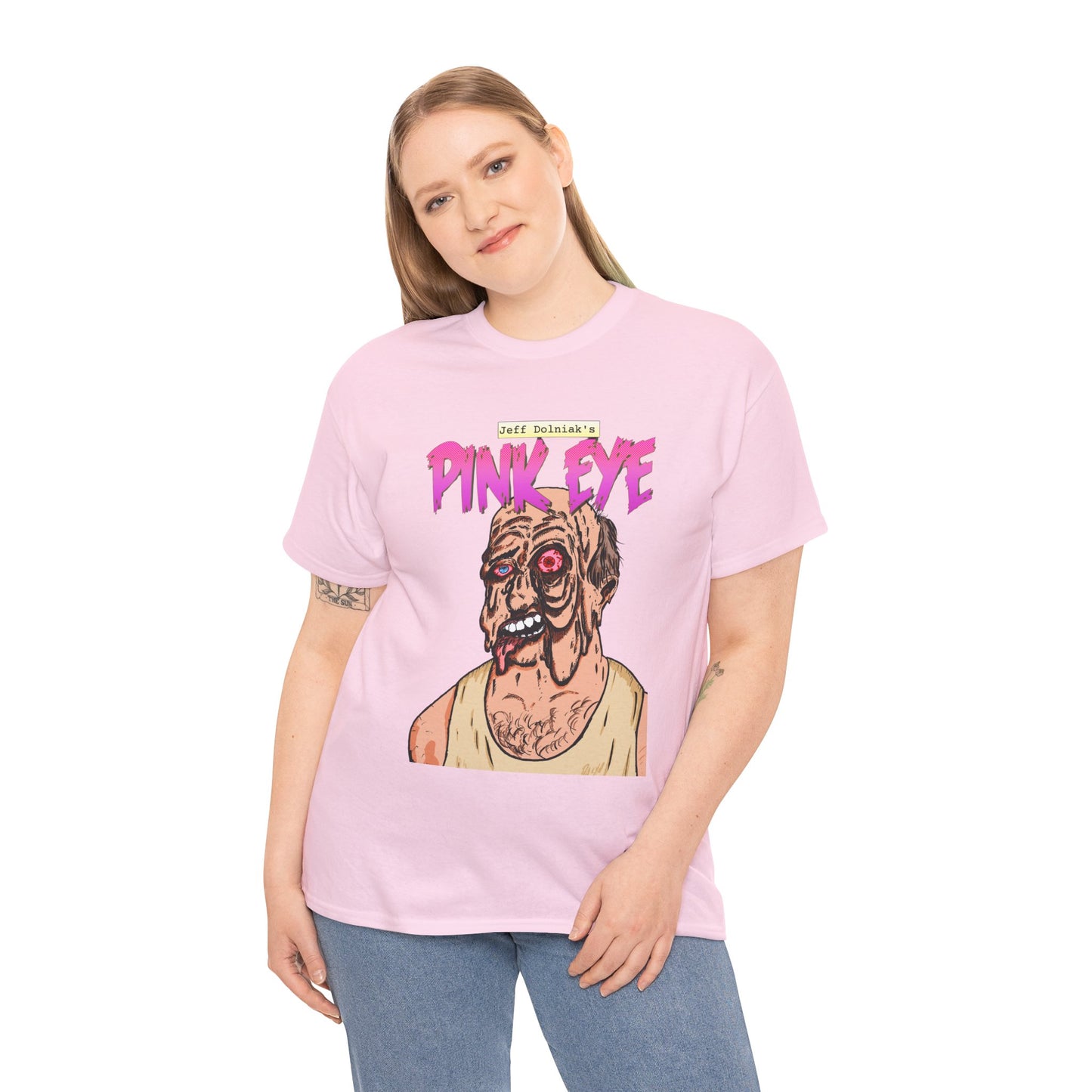 Pink Eye - Body Horror Illustration T-Shirt