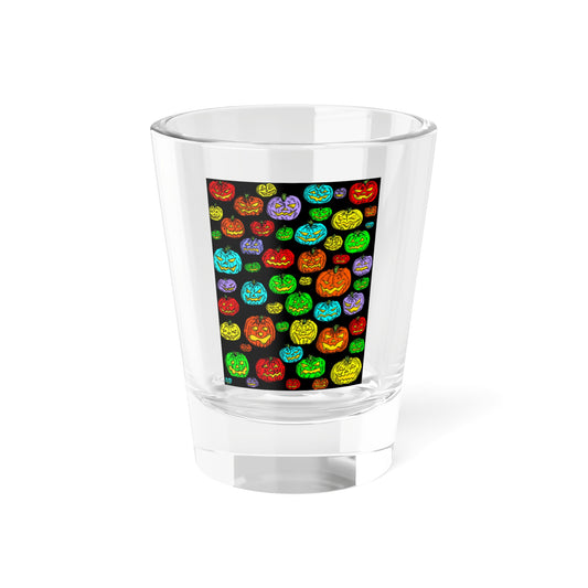 Colorful Halloween Shot Glass Set - 1.5oz Party Drinkware