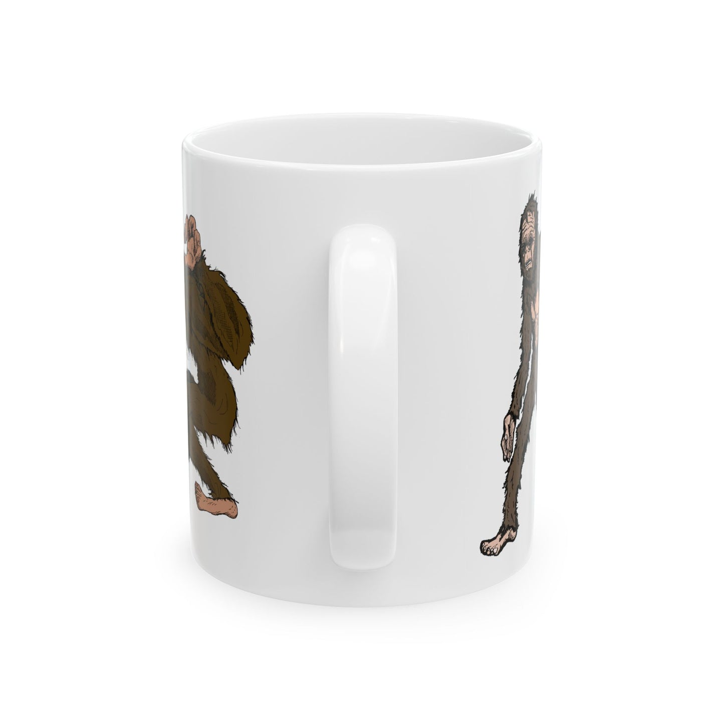 Bigfoot Sasquatch Mug — Funny Creature Coffee Cup (11oz & 15oz)
