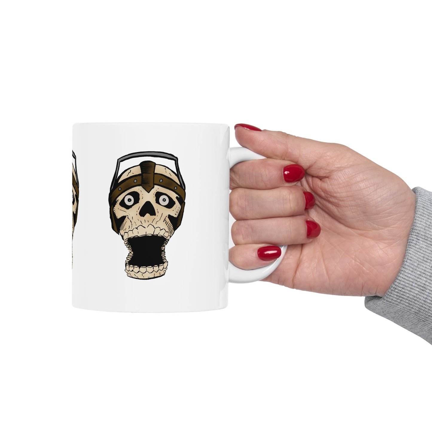 Screaming Skull Mug