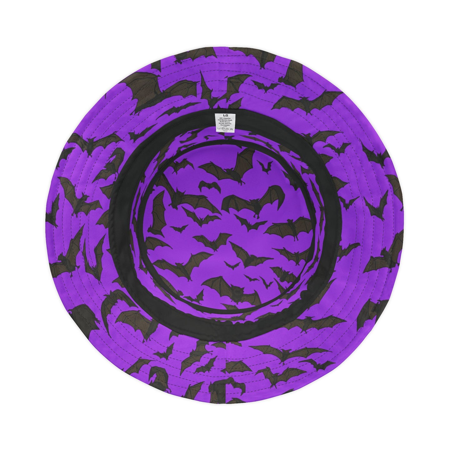 Vibrant Bats Bucket Hat, Stylish Summer Hat, Casual Beachwear, Trendy Headwear for Festivals, Gift for Animal Lovers