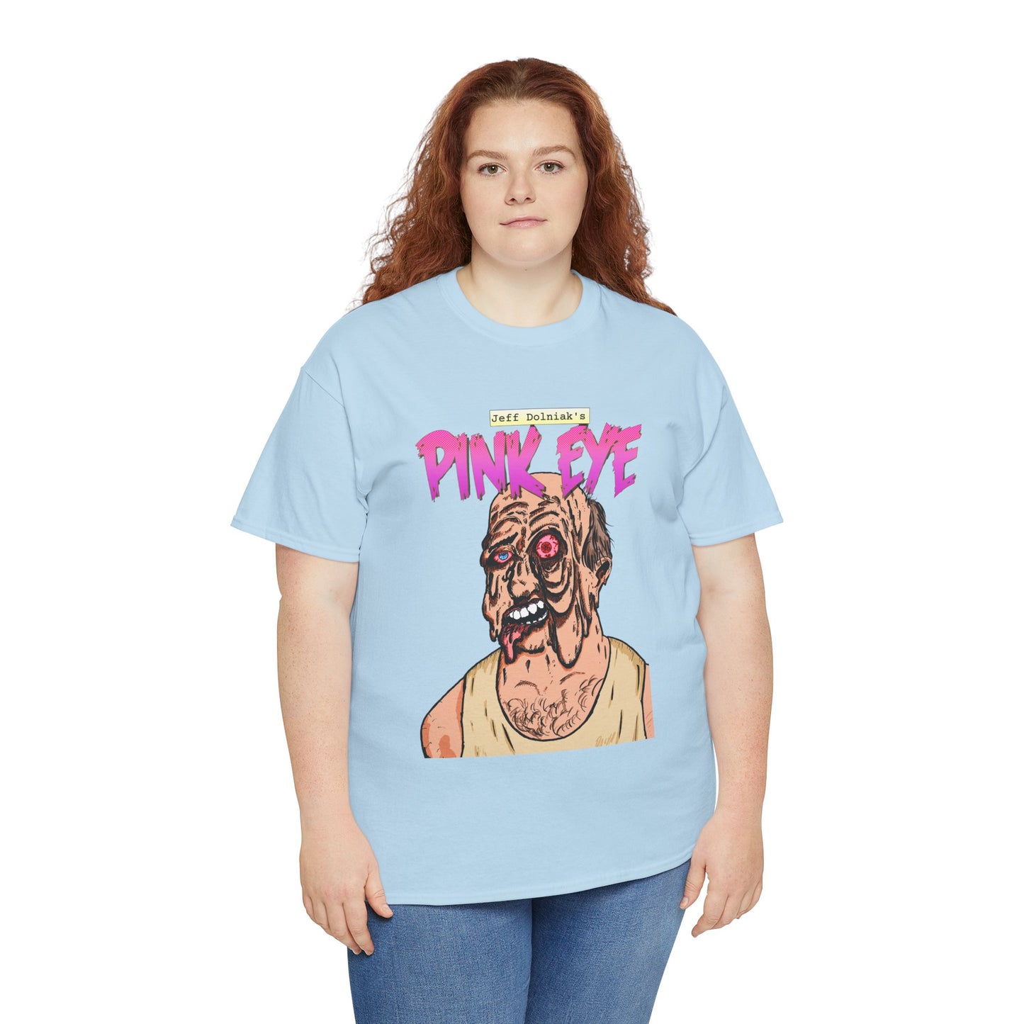 Pink Eye - Body Horror Illustration T-Shirt