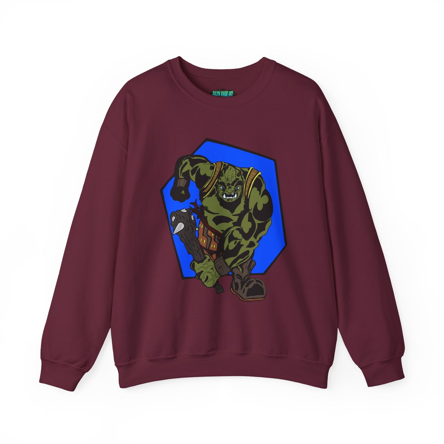 Rampaging Ogre Crewneck Sweatshirt for Marvel Fans