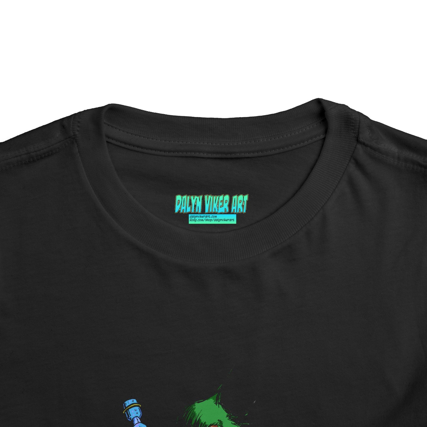 Toddler Tee — Colorful Space Hero Graphic