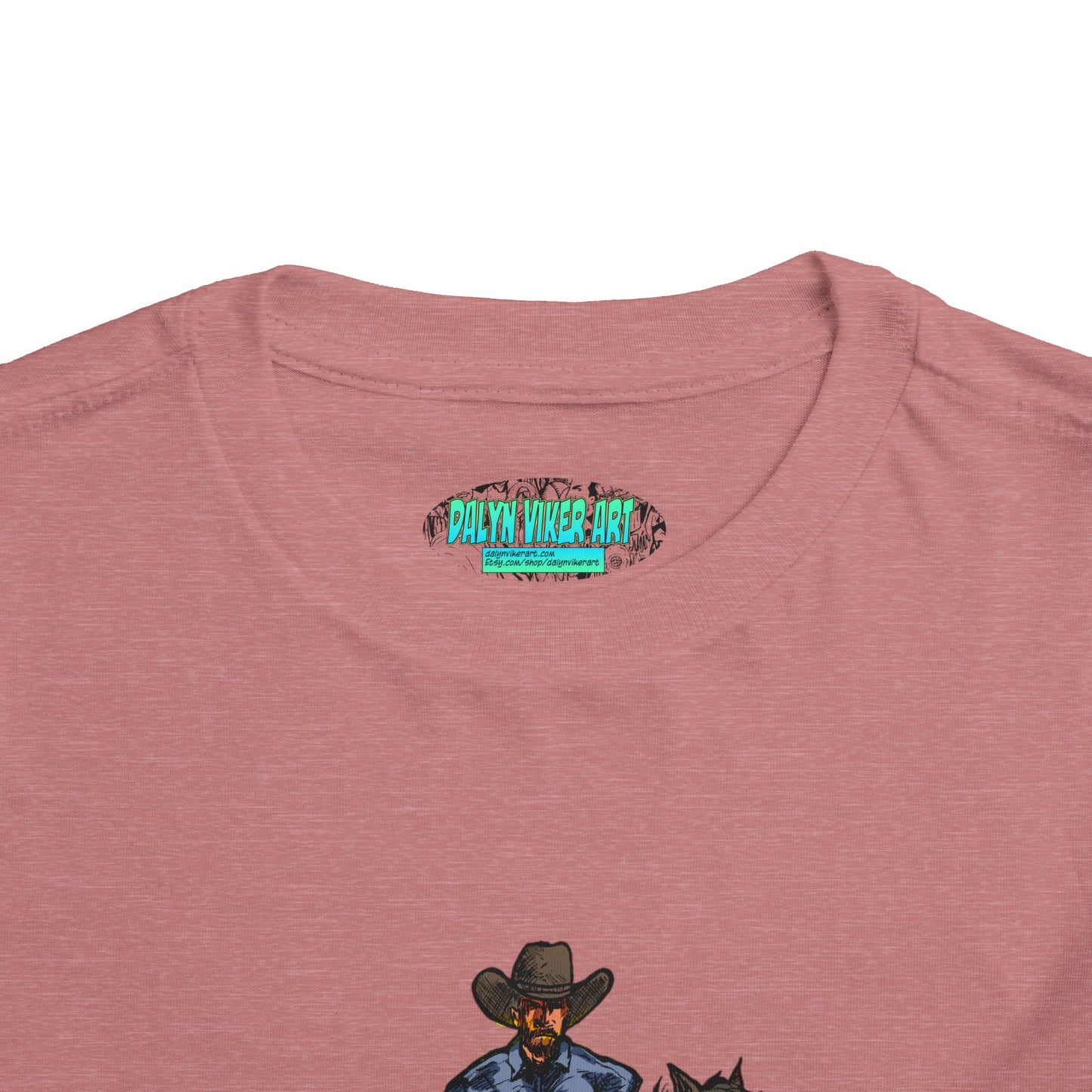 Cowboy on Horse Toddler Tee