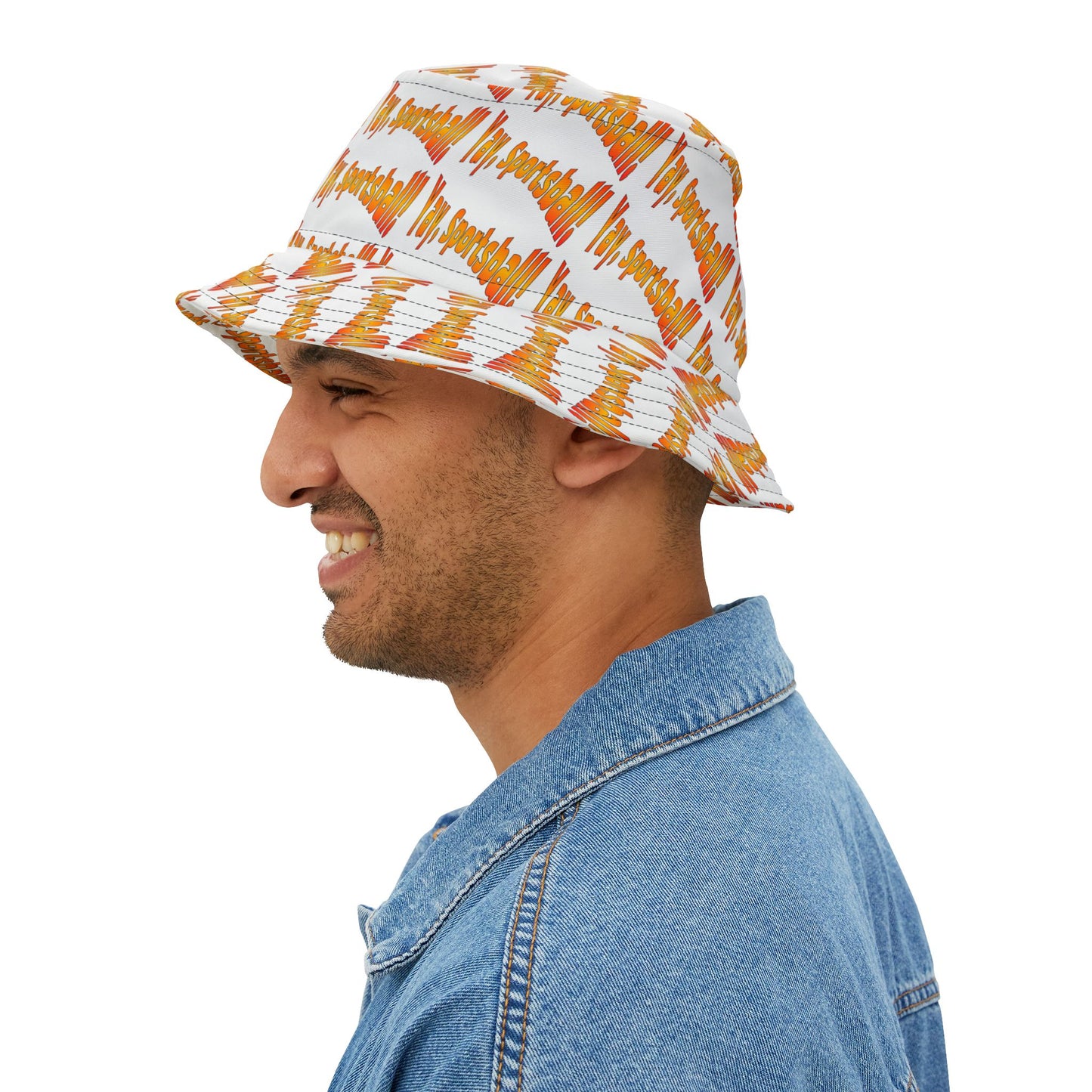 Yay Sportsball Bucket Hat for Gamers & Sports Fans