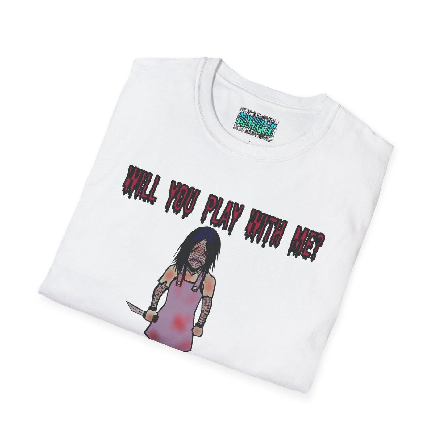 Will You Play With Me?  Unisex Softstyle T-Shirt