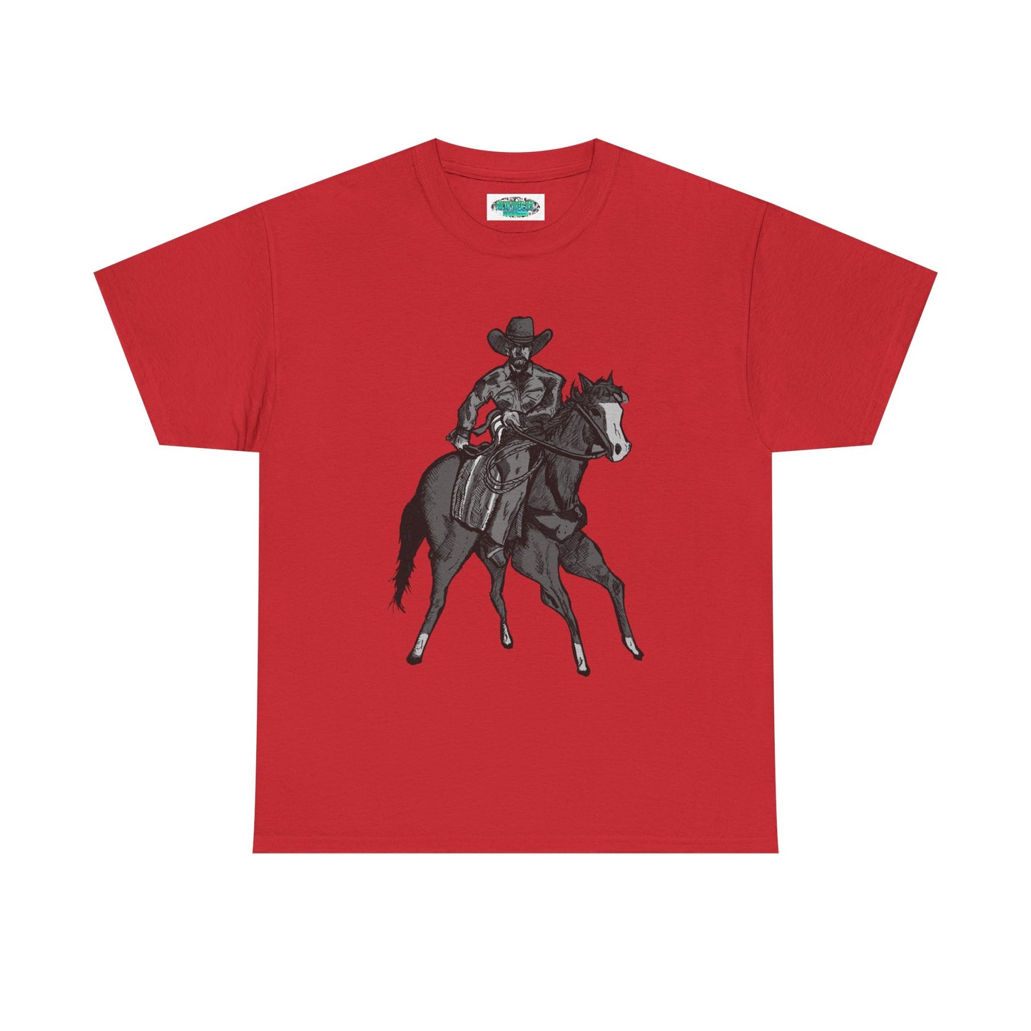 Cowboy on Horseback T‑Shirt — Vintage Western Rodeo Tee