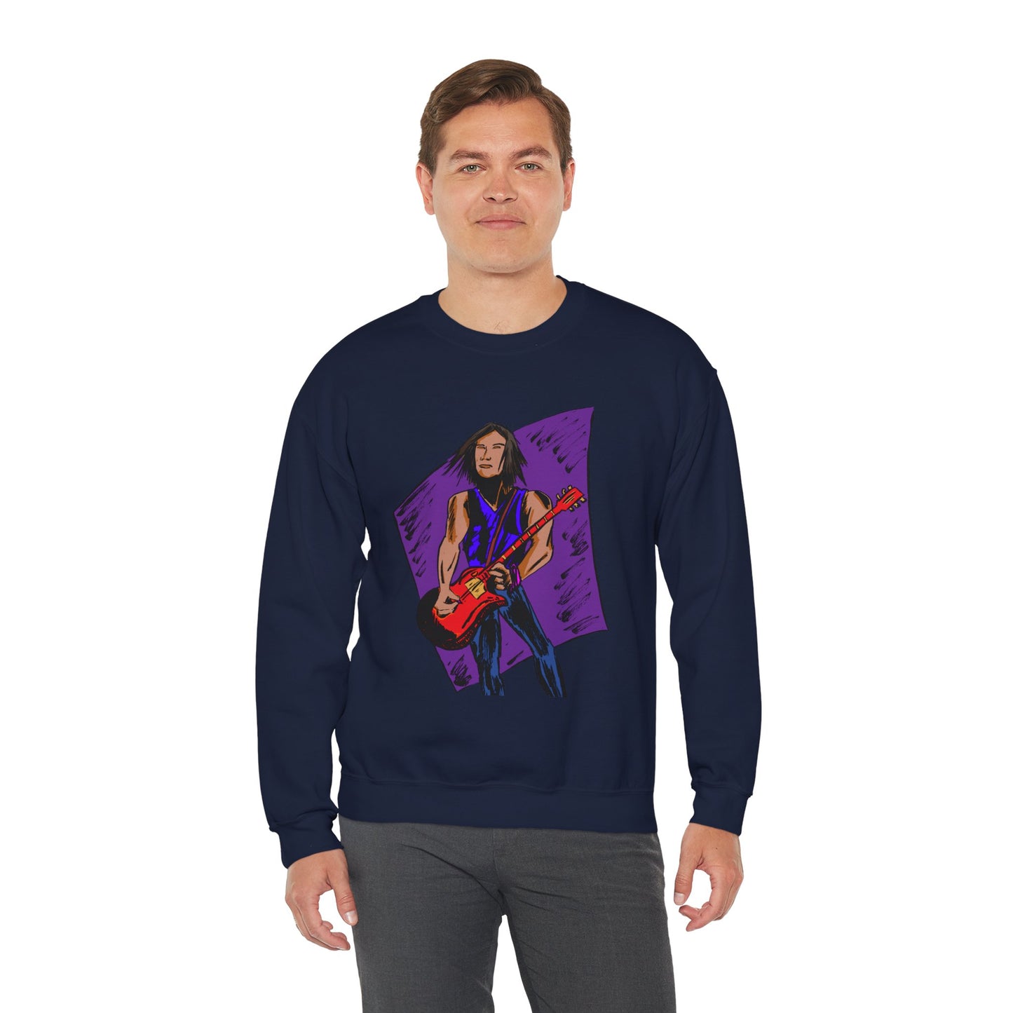 Rock Star Vintage Crewneck Sweatshirt