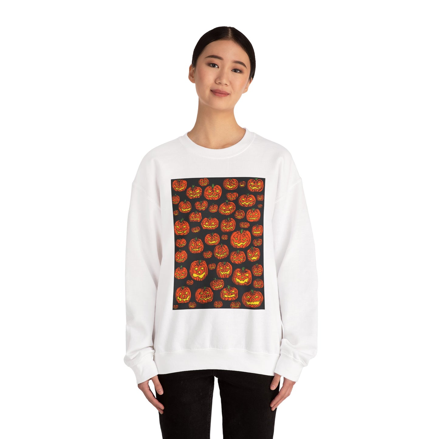 Pumpkin Patch Crewneck Sweatshirt for Fall Celebrations