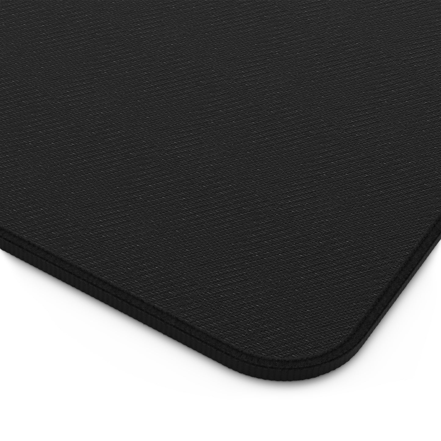 Bat Swarm Dusk Desk Mat — Orange to Red Gradient Mouse Pad