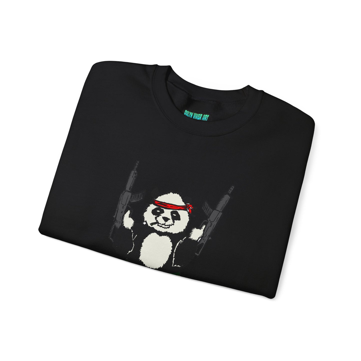 Panda Guns Crewneck Sweatshirt
