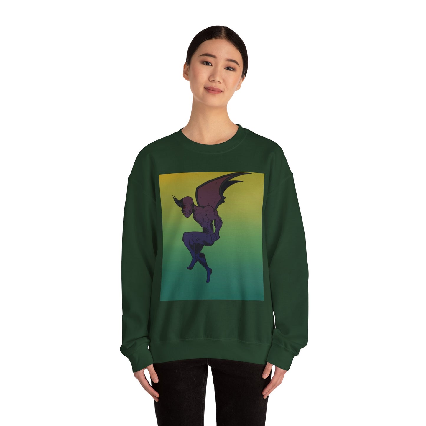 Gradient Demon Unisex Heavy Blend™ Crewneck Sweatshirt