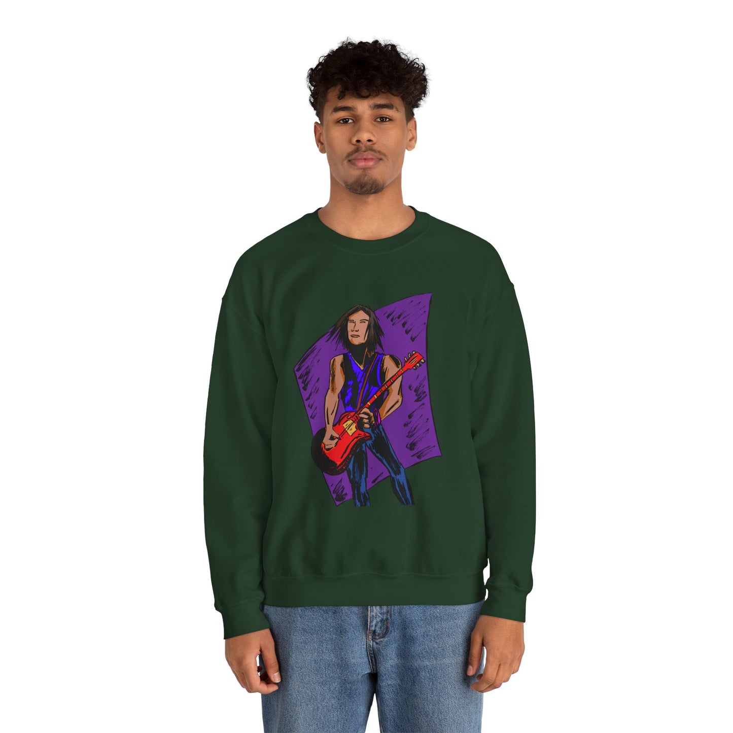 Rock Star Vintage Crewneck Sweatshirt