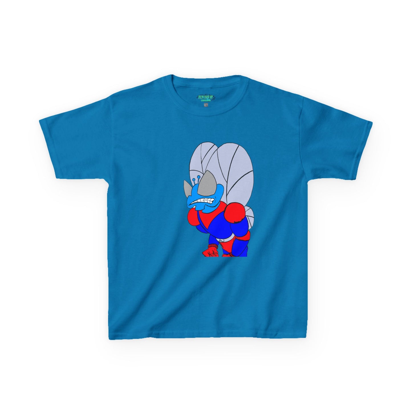 The Astound Astro-Fly - Ready for the Next Case - Playful Cartoon Kids Tee - Fun and Colorful Design