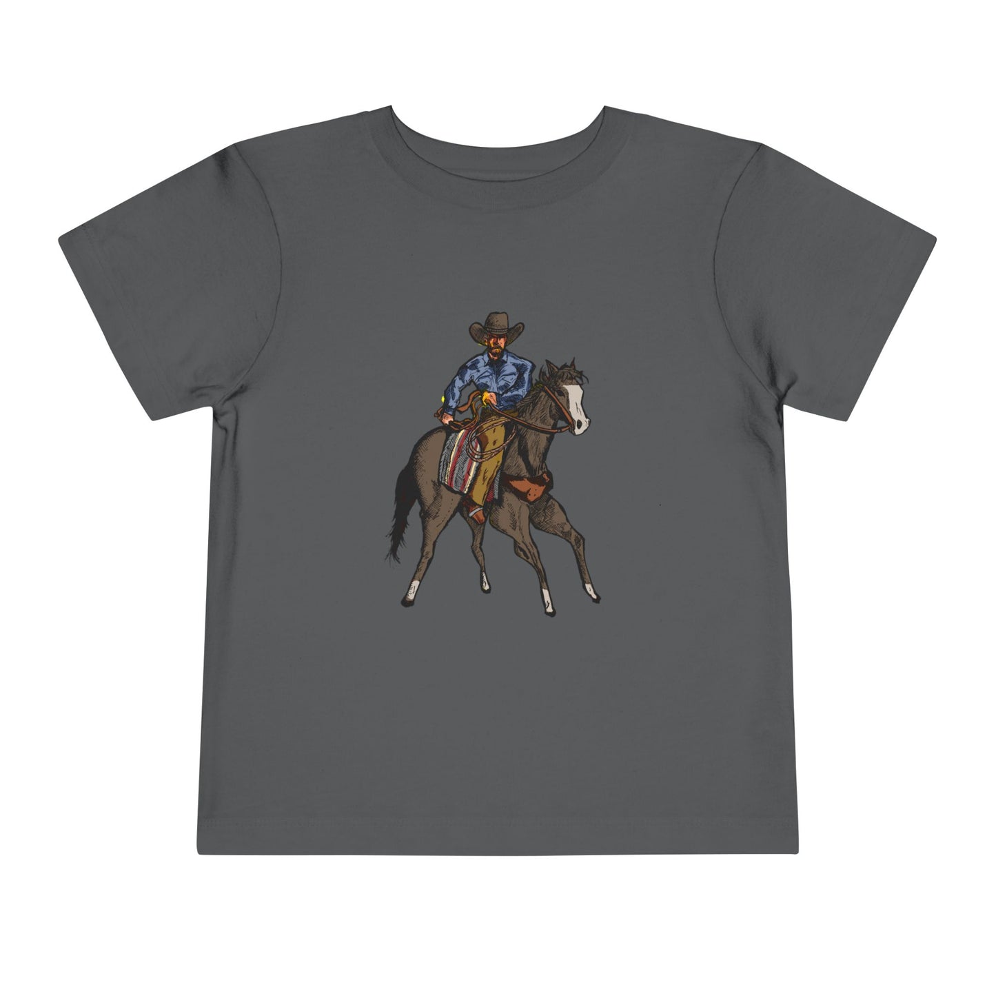 Cowboy on Horse Toddler Tee