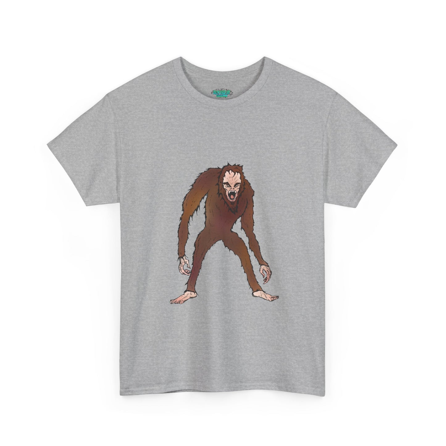Bigfoot Sketch T‑Shirt — Retro Sasquatch Graphic Tee