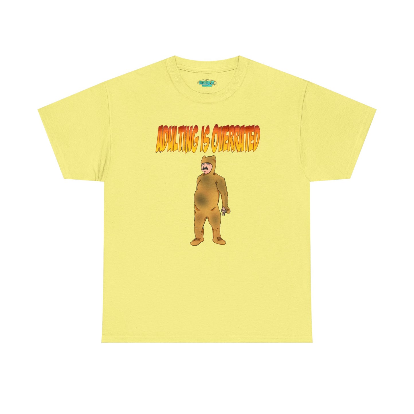 Funny Adulting is Overrated Unisex Heavy Cotton Tee