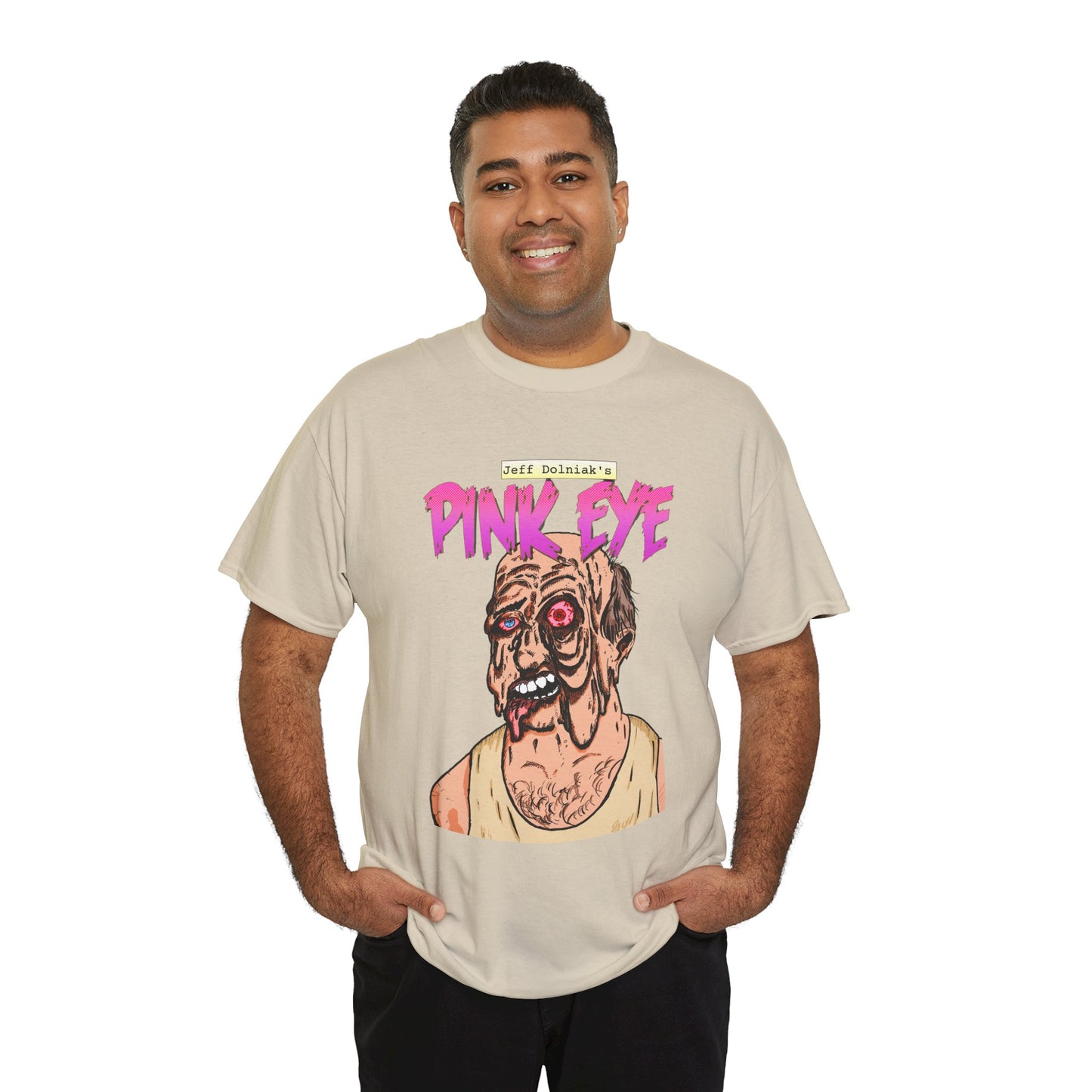 Pink Eye - Body Horror Illustration T-Shirt
