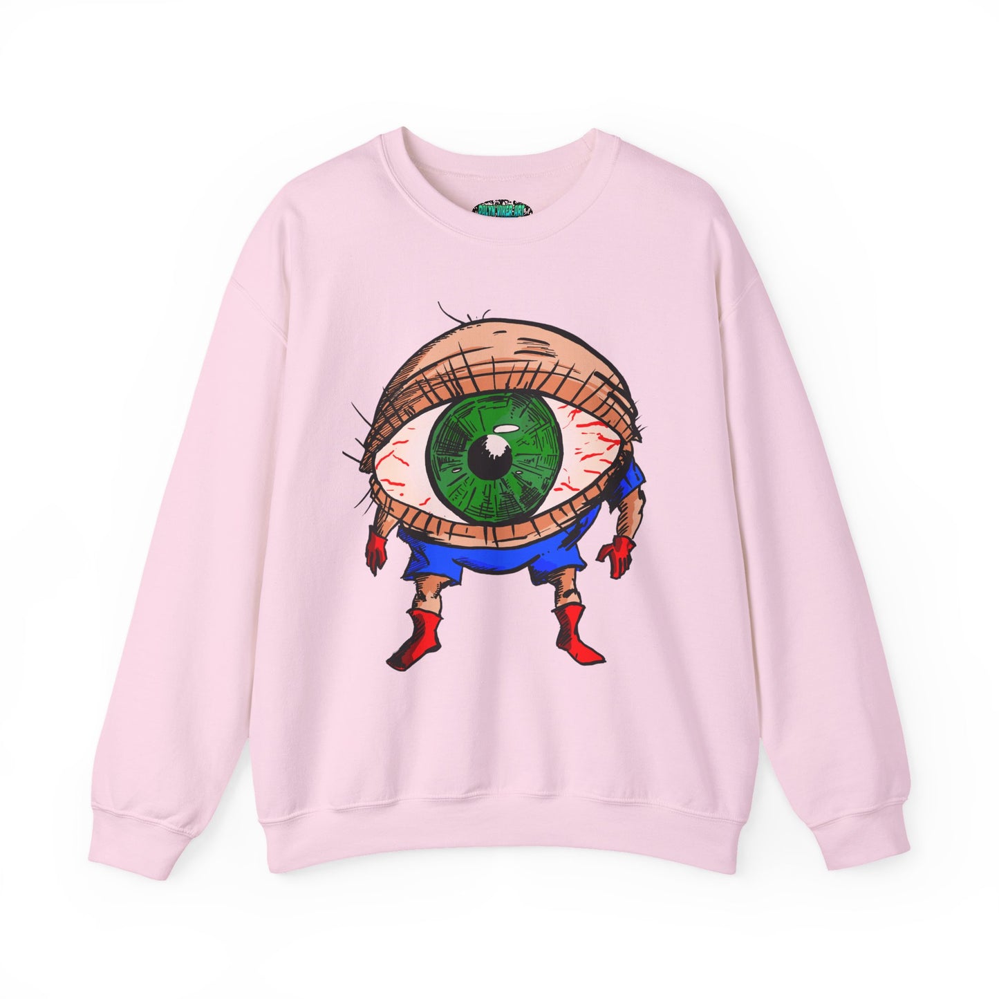 Terrif-EYE-ing Unique Cartoon Eye Sweatshirt - Unisex Heavy Blend™
