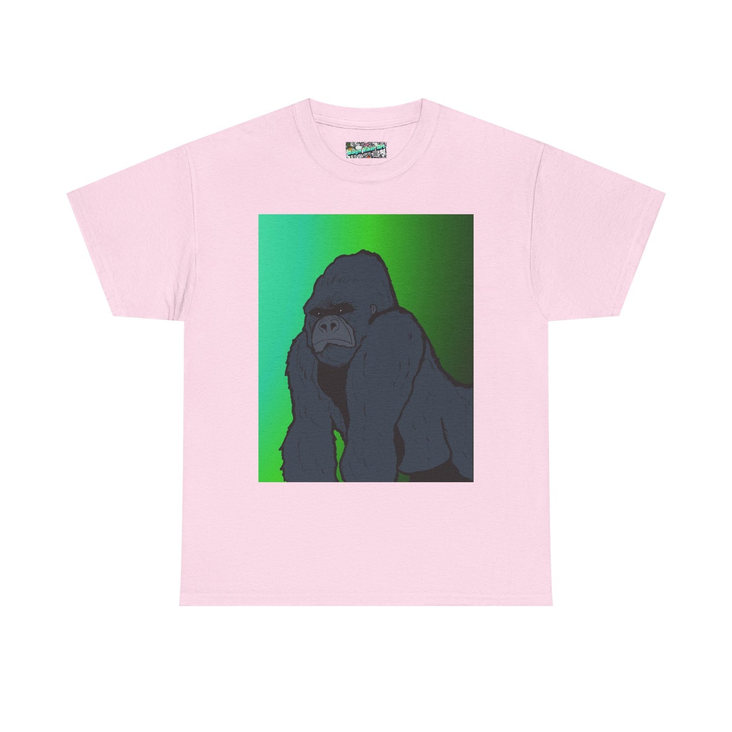 Gorilla Portrait Tee – Graphic Ape Illustration T-Shirt