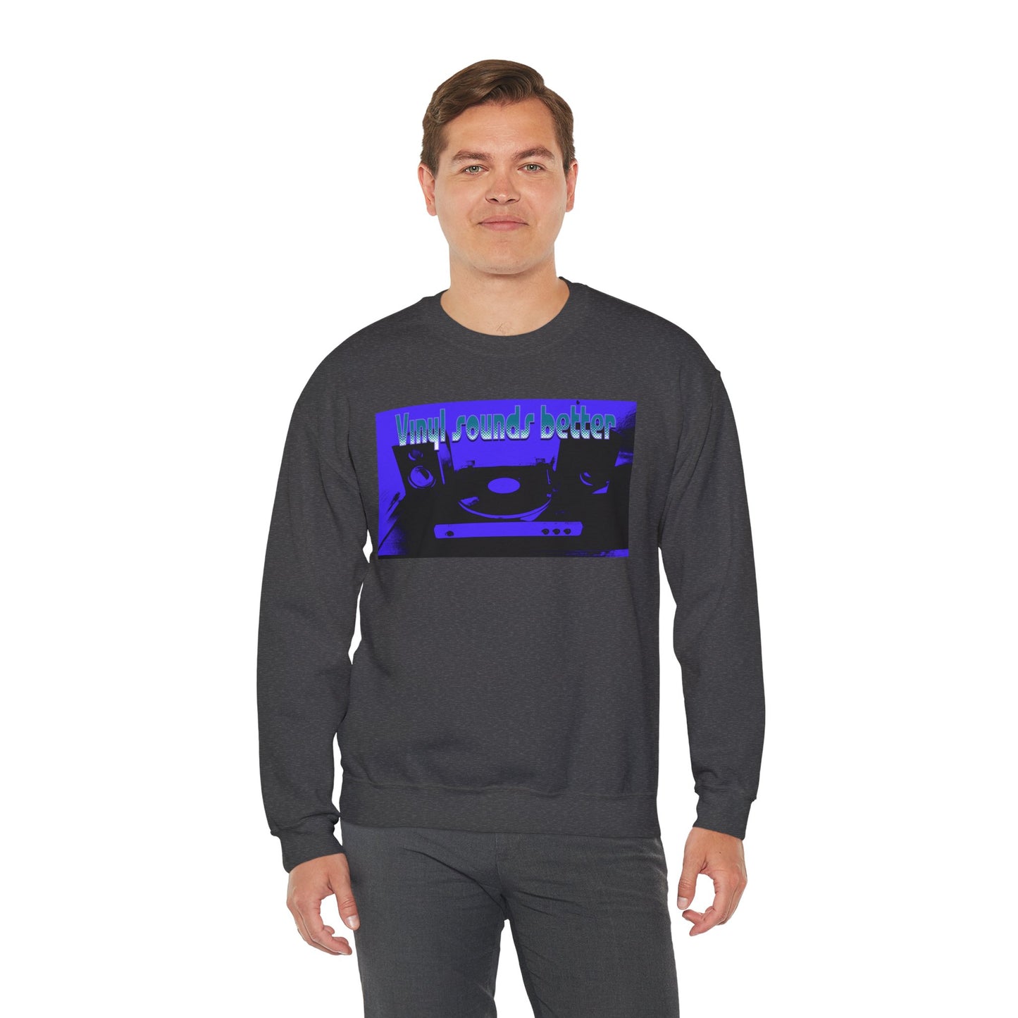 Vinyl Sounds Better Crewneck Sweatshirt