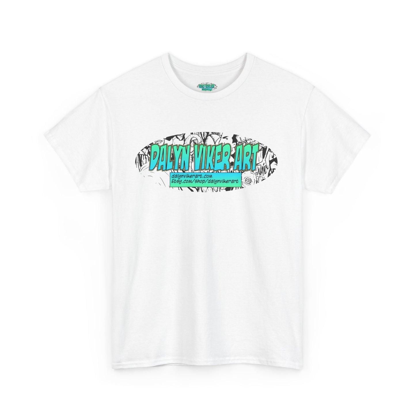 Dalyn Viker Art Logo - Artistic Unisex Tee with Abstract Design, Cool Graphic Shirt for Art Lovers, Perfect Gift for Creatives, Casual Wear, Summer Essential