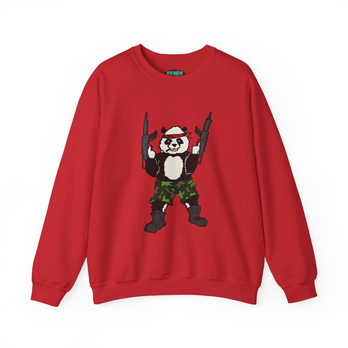 Panda Guns Crewneck Sweatshirt