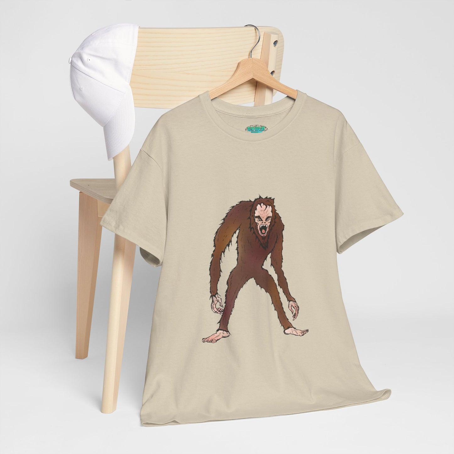 Bigfoot Sketch T‑Shirt — Retro Sasquatch Graphic Tee