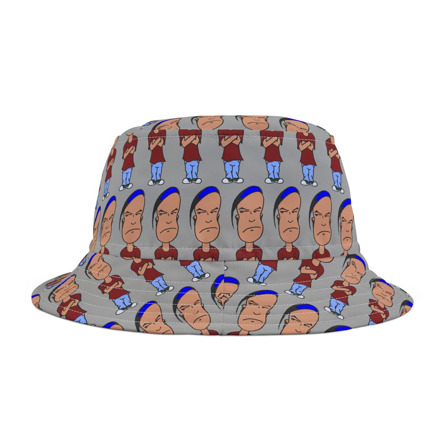 Playful Bucket Hat for Fun-Loving Individuals, Summer Accessory, Unique Gift, Festival Wear, Casual Style, Streetwear Statement