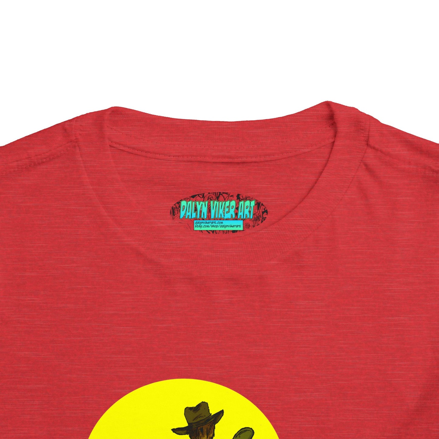 Toddler Tee — Colorful Cowboy Guitar Kids Shirt