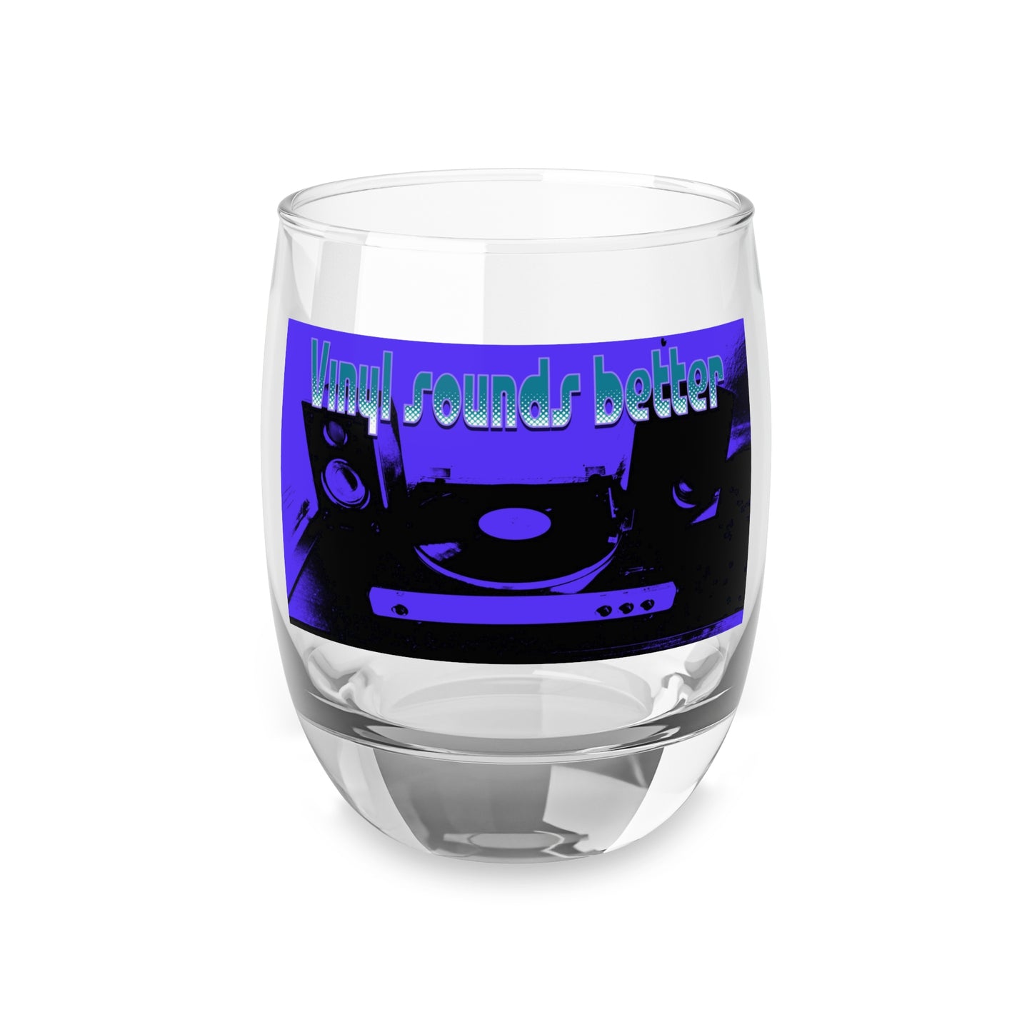 Whiskey Glass Vinyl Sounds Better Music Lover Whiskey Glass