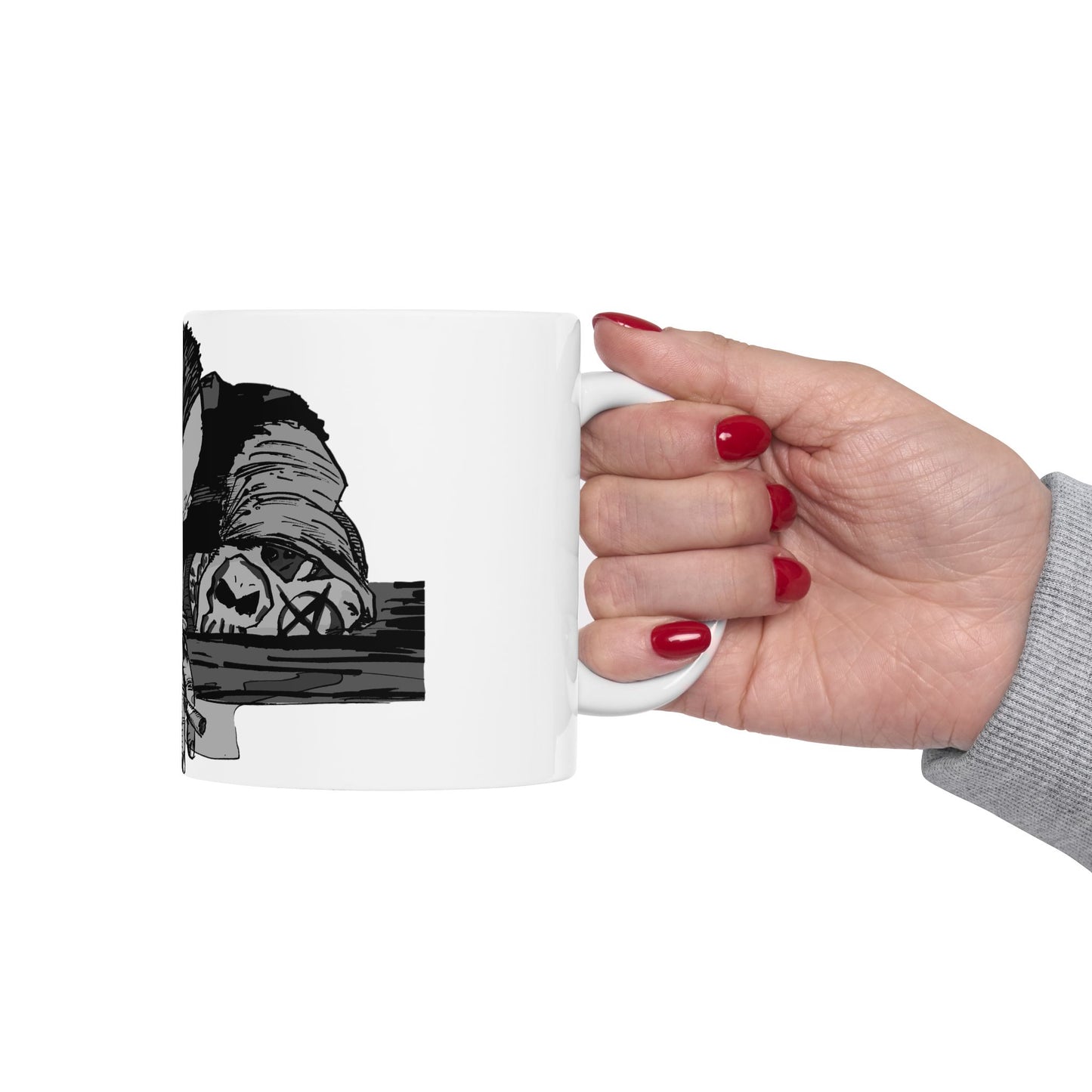 Punk and Done Ceramic Mug - 11oz