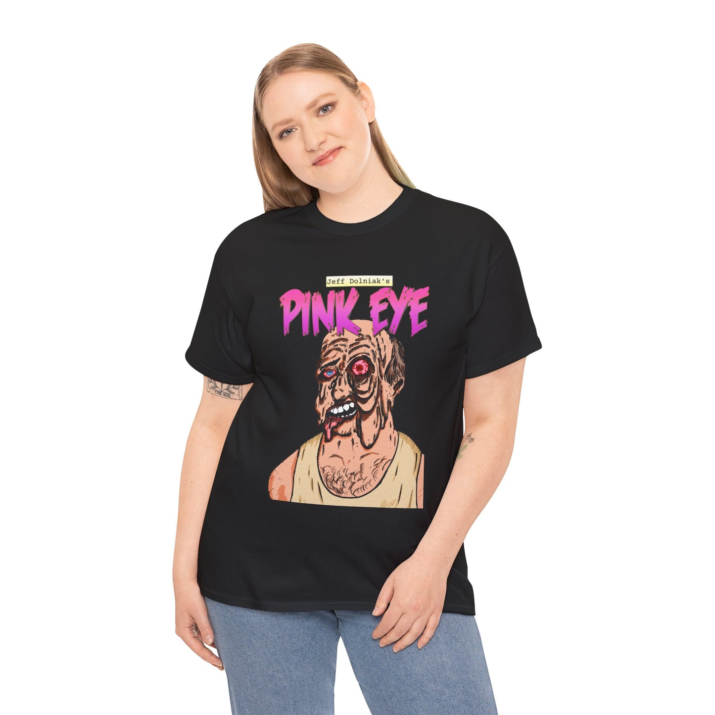 Pink Eye - Body Horror Illustration T-Shirt