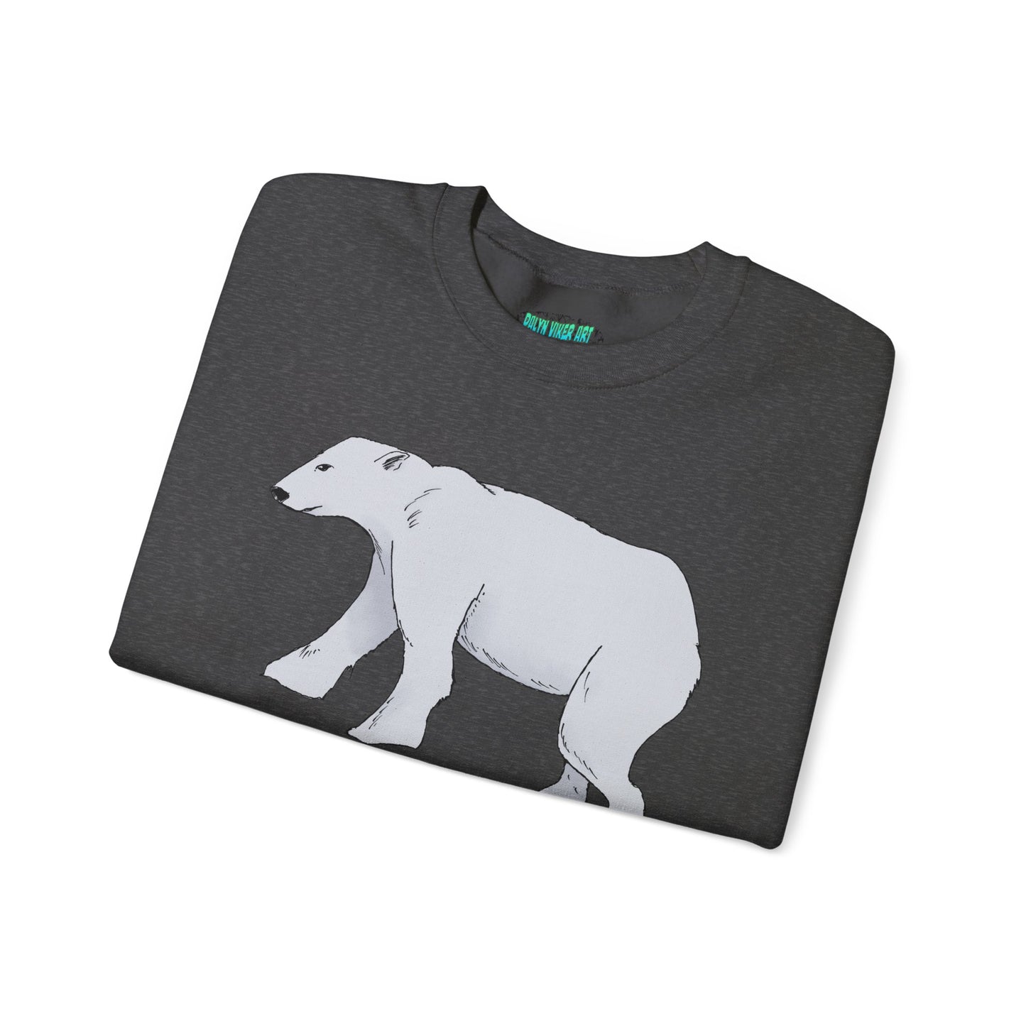 Cozy Polar Bear Crewneck Sweatshirt
